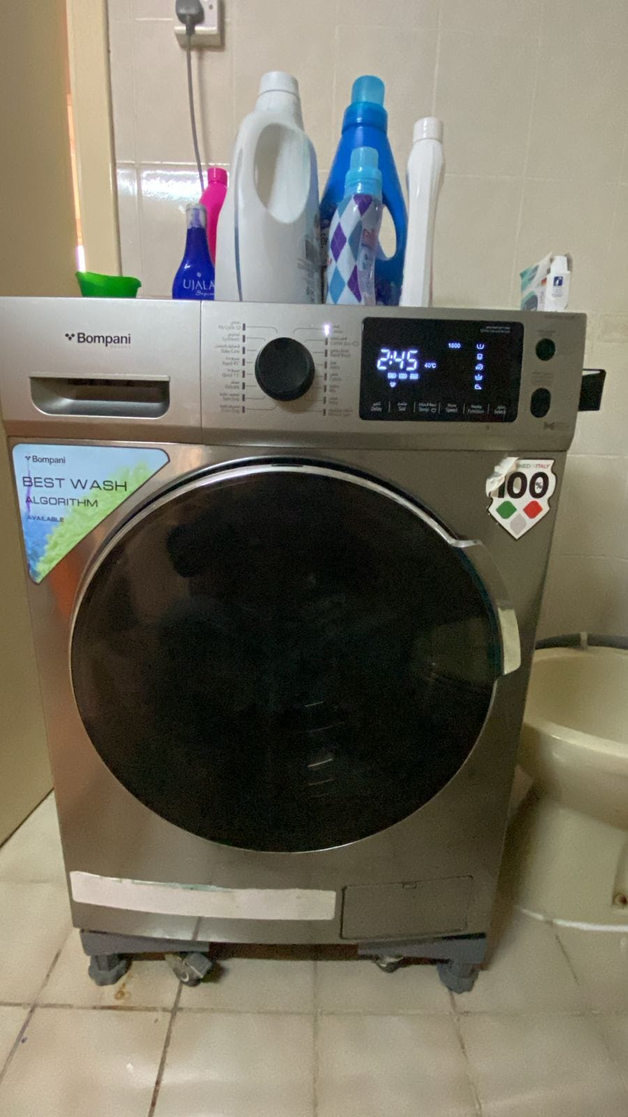 Inverter front-load washing machine attended on a UAE service call